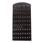 Kim & C Metal Round Earring 36 Pairs Set - Silver