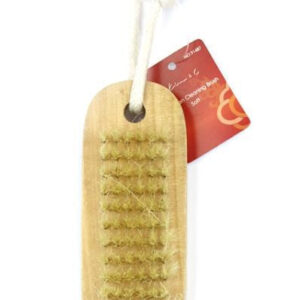 KIM & C Palm Wooden Cleaning Brush with string (24pcs/Jar) - Soft