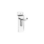 KIM & C Slatwall Hook Chrome - 2 inch