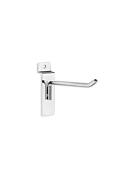 KIM & C Slatwall Hook Chrome - 4 inch
