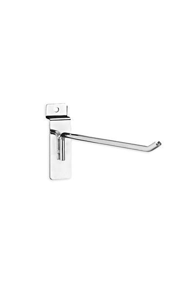 KIM & C Slatwall Hook Chrome - 8 inch