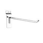 KIM & C Slatwall Hook Chrome - 10 inch