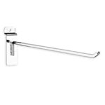 KIM & C Slatwall Hook Chrome - 12 inch