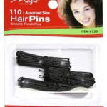 MAGIC COLLECTION 110pcs Hair Pins [Assorted Size]