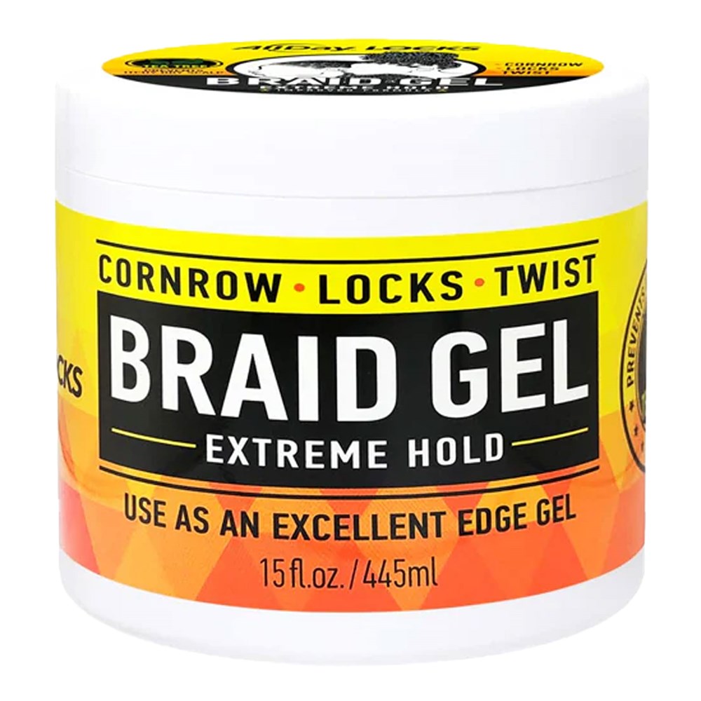 ALLDAY LOCKS Braid Gel [Extreme Hold] - 15oz