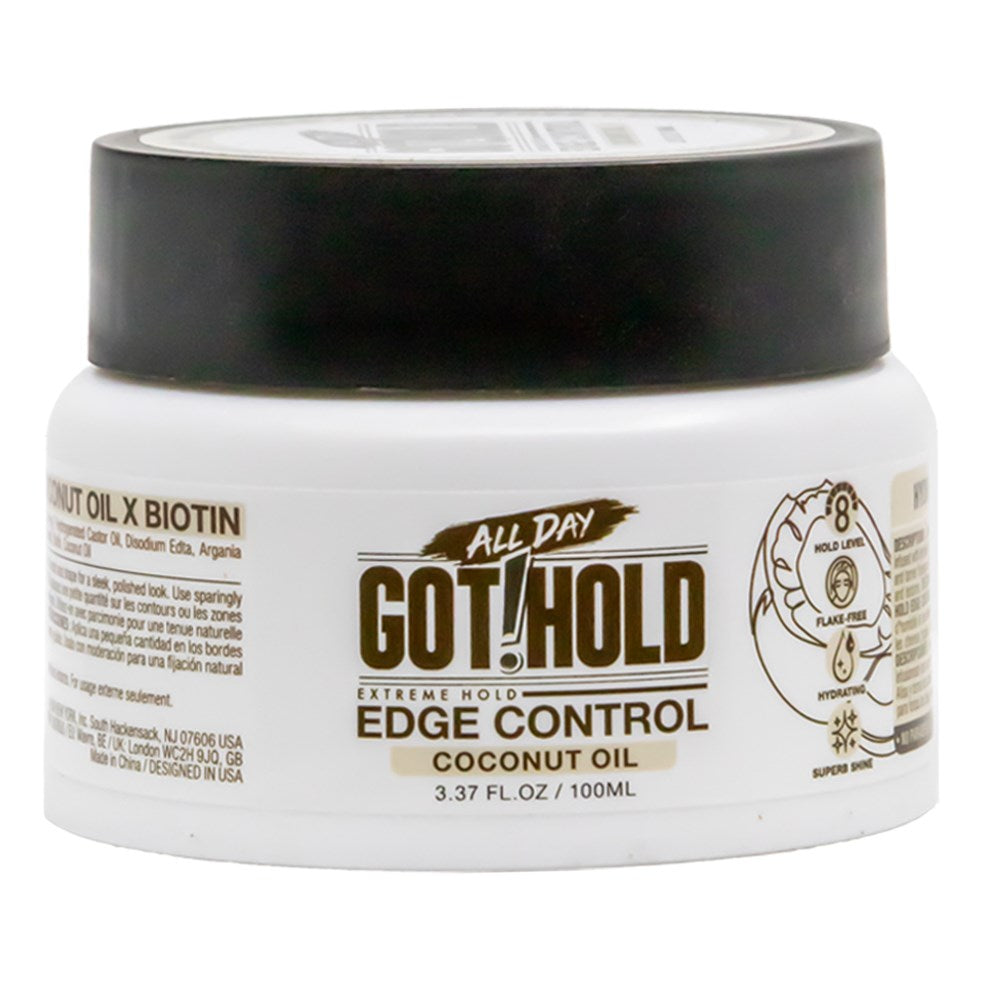 ALL DAY GOT HOLD Edge Control (3.37oz) - Coconut Oil