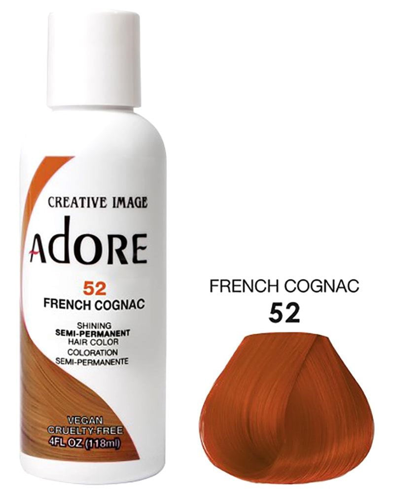 ADORE SEMI Permanent Hair Color (4oz) - 052 French Cognac