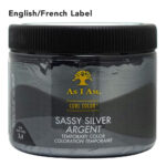 AS I AM  Curl Color Temporary Color Gel (6oz) - Sassy Silver (EN/FR)