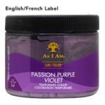 AS I AM  Curl Color Temporary Color Gel (6oz) - Passion Purple (EN/FR)