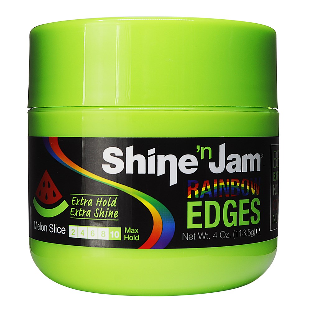 AMPRO Shine n' Jam Rainbow Edges [Extra Hold] (4oz) - Melon Slice