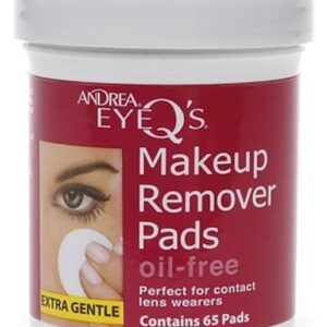 ANDREA EyeQ's Oil Free Makeup Remover Pads (65pads)