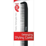 ANNIE Detangling Styling Comb Black #193 [pc]