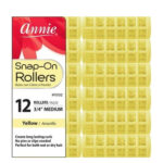 ANNIE Snap-On Rollers - Yellow / Medium (3/4" Diameter)