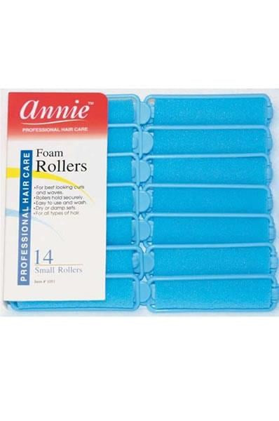 ANNIE Foam Rollers - Blue / Small  (5/8" Diameter)