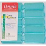 ANNIE Foam Rollers - Green / Large (1" Diameter)