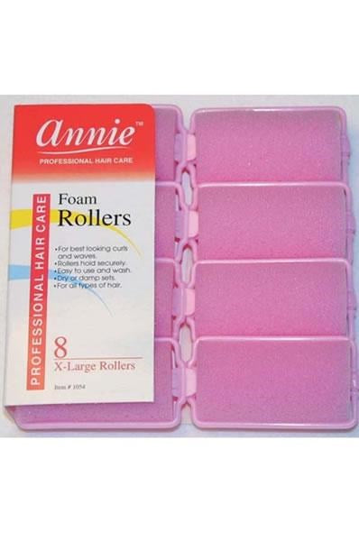 ANNIE Foam Rollers - Pink / X-Large (1 1/4" Diameter)