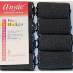 ANNIE Foam Rollers - Black / X-Large (1 1/4" Diameter)