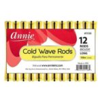 ANNIE Cold Wave Rods - Yellow / Long (2/5" diameter) 12ct