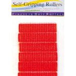 ANNIE Self-Gripping Rollers - 1/2" Diameter 6ct (Red)