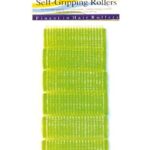 ANNIE Self-Gripping Rollers - 3/4" Diameter 6ct (Green)