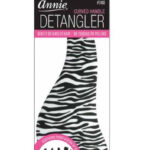 ANNIE Curved Handle Detangler - Zebra