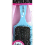 ANNIE Rubberized Wet & Dry Brush - Light Blue