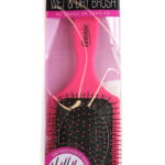 ANNIE Rubberized Wet & Dry Brush - Pink