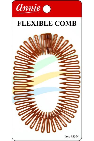 ANNIE Flexible Comb - Black/Brown