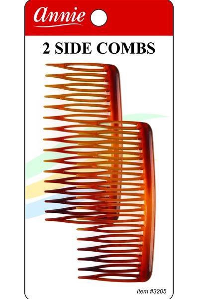 ANNIE 2 Side Combs Large - Assorted