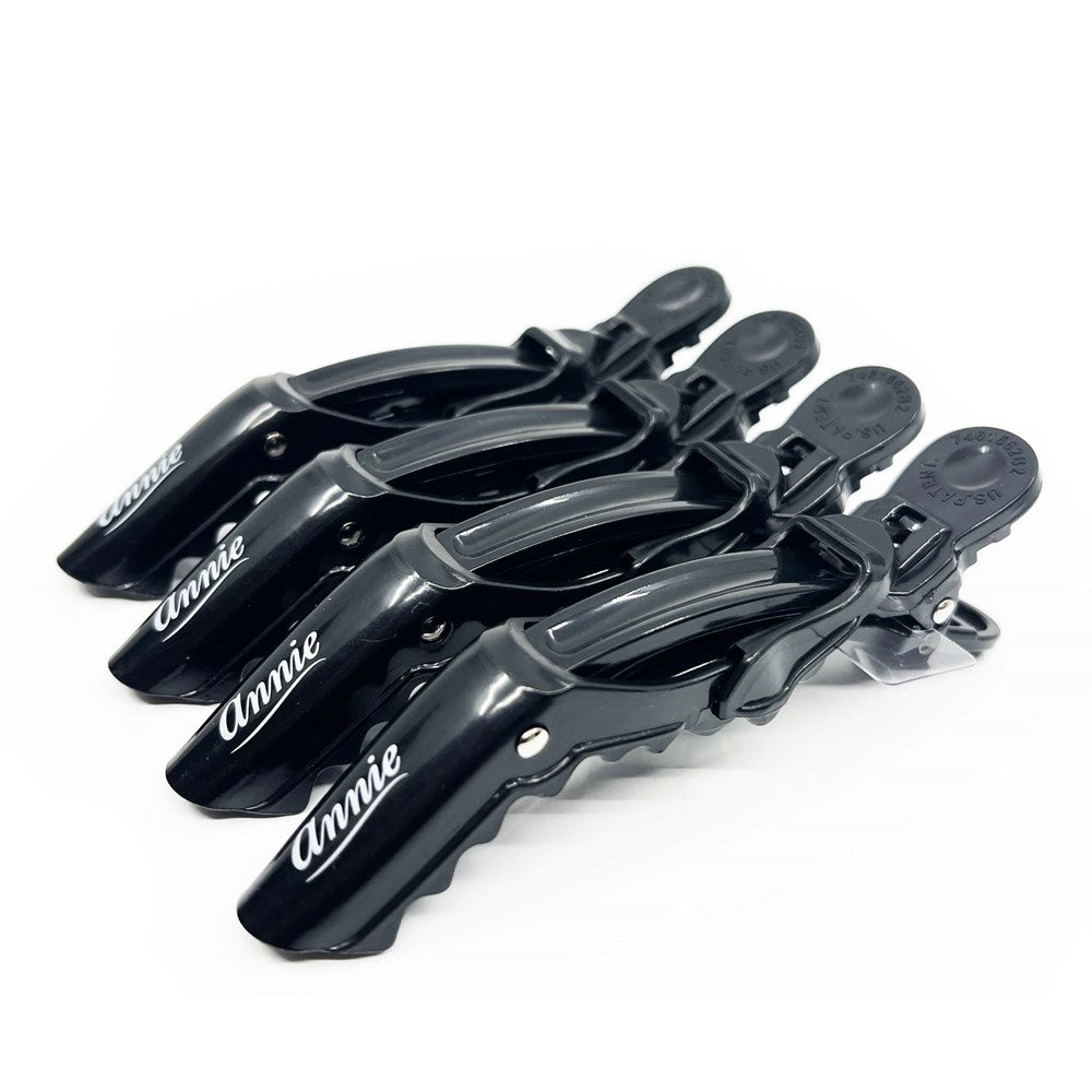 ANNIE Crocodile Clip (4pcs/pack) - Black