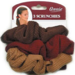 ANNIE 3pcs Hair Scrunchies - Assorted