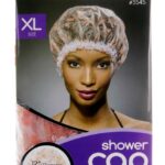 ANNIE Design Shower Cap [X-Large] - Pink Floral