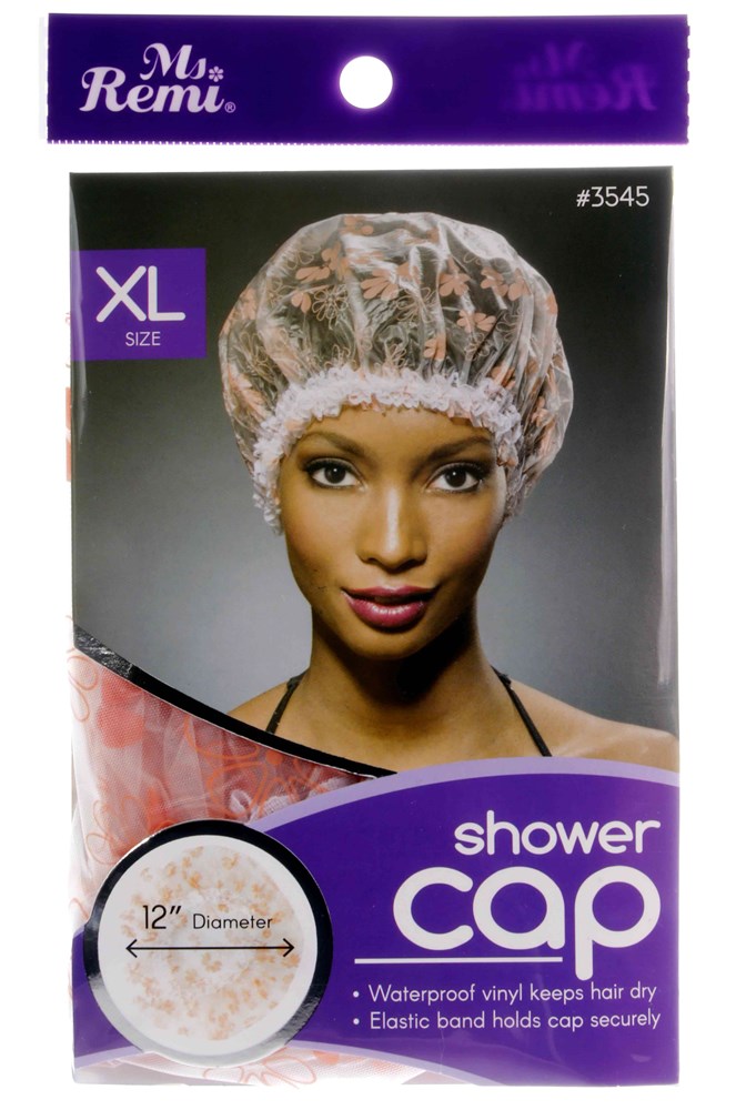 ANNIE Design Shower Cap [X-Large] - Pink Floral