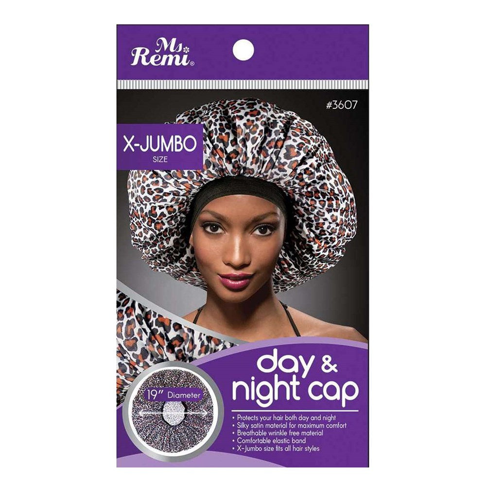 ANNIE Ms. Remi Day & Night Cap [X-JUMBO] - Leopard