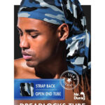ANNIE Mr. Durag Dreadlocks Tube with Strap - Camo Assorted