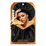 ANNIE Ms. Remi Lingerie Silky Bonnet [Extra Large] - Black