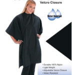 ANNIE Cutting Cape with Velcro Closure [100% Nylon]