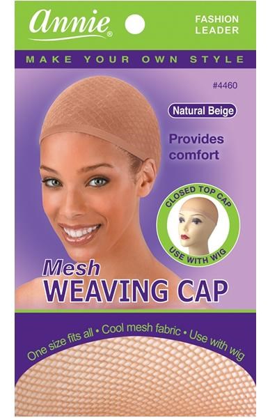 ANNIE Ms. Remi Mesh Weaving Cap - Natural Beige