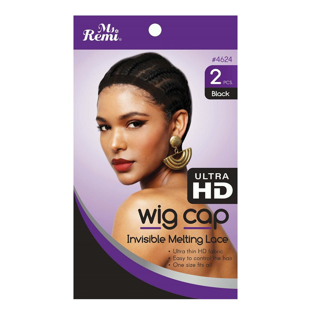 ANNIE Ms. Remi Invisible HD Melting Wig Cap (2pcs) - Black