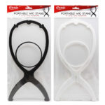 ANNIE Portable Wig Stand - Black and White