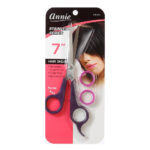 ANNIE Stainless Series Hair Shear - 7 inch purple