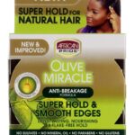 AFRICAN PRIDE Olive Miracle Super Hold & Smooth Edges (2.25oz)