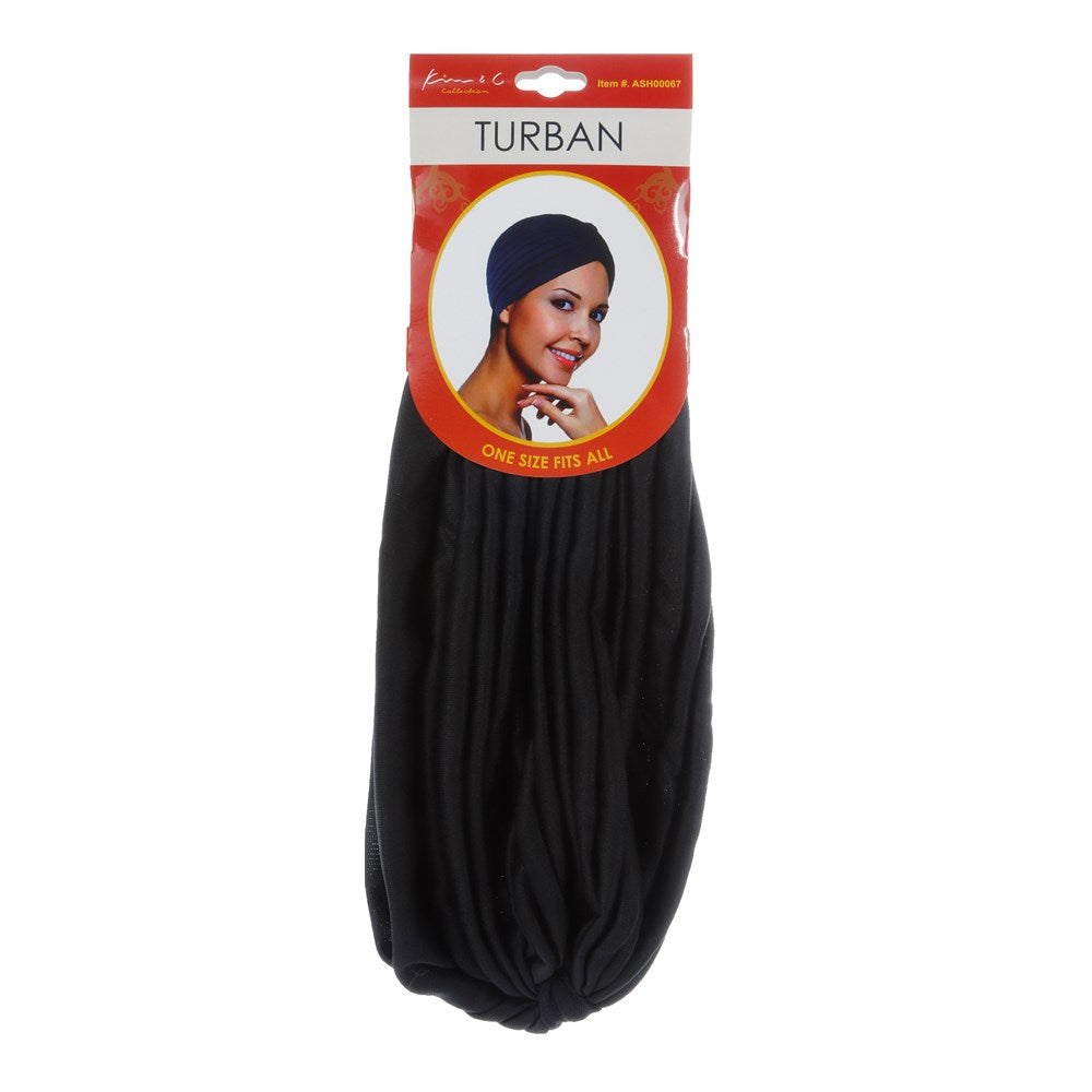 KIM & C Turban - Black