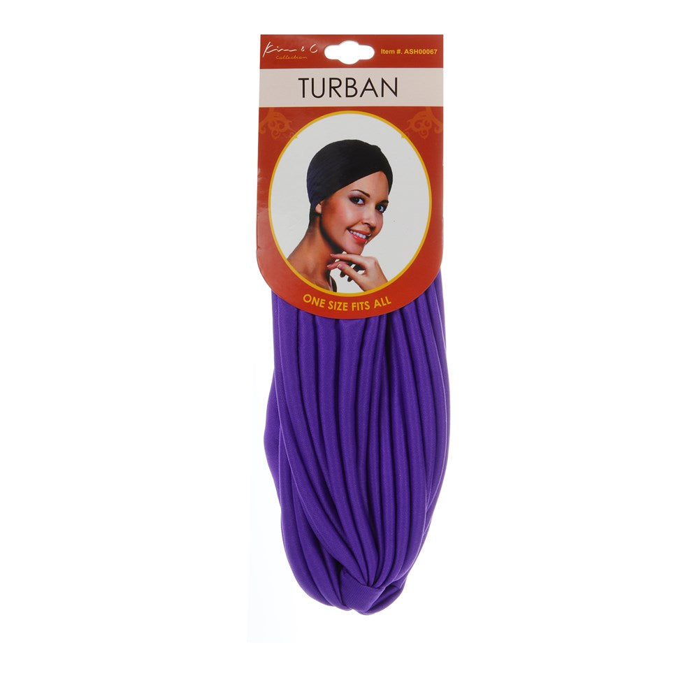 KIM & C Turban - Purple
