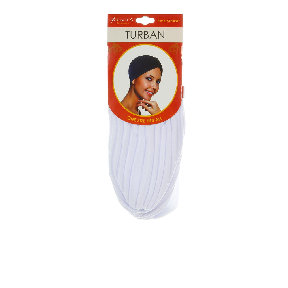 KIM & C Turban - White