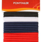 KIM & C 18pcs Ponytail Holder - 4 Colors Assorted