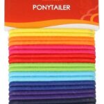 KIM & C 18pcs Ponytail Holder - Rainbow Assorted