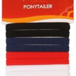 KIM & C 8pcs Ponytail Holders - Assorted