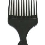 KIM & C Plastic Pik Black 12pcs Bulk Pack - Large