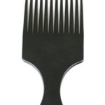 KIM & C Plastic Pik Black 12pcs Bulk Pack - Medium